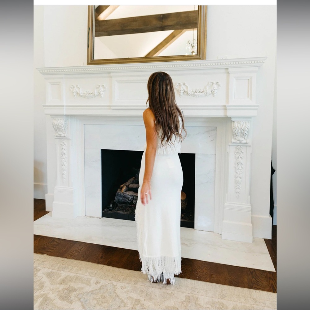 Fringy With It Set - Ivory Triple Threads - image 3